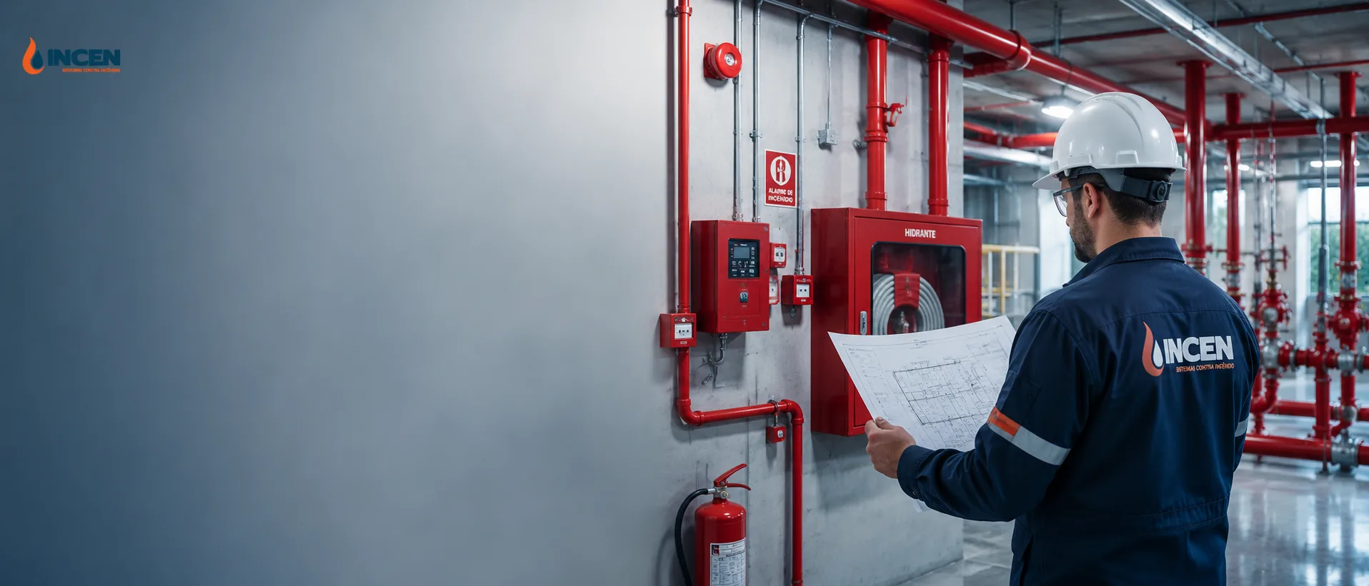 Incen Sistemas Contra incêndio. Instalação de hidrantes, alarme e detecção, sprinklers, elaboração de projetos, renovação de AVCB